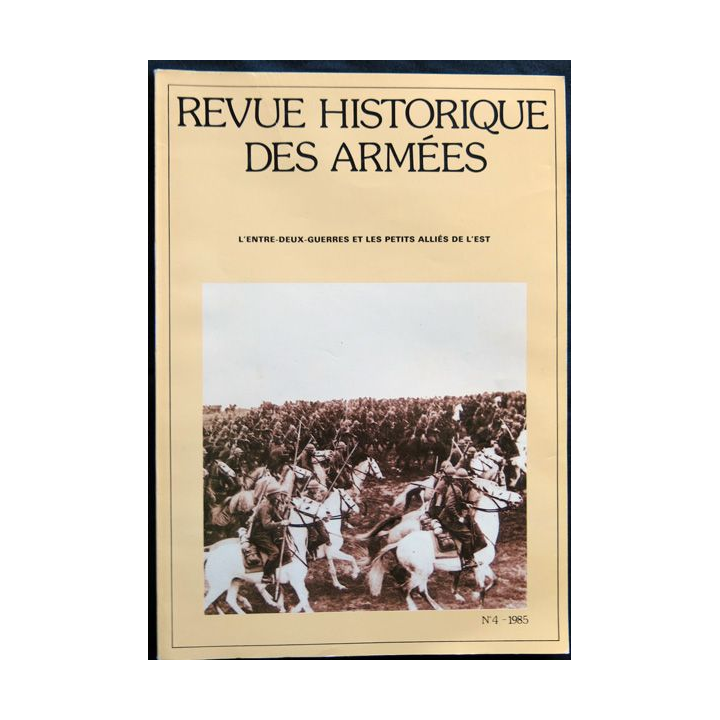 Revue historique des armées N° 4 1985 (N°161 Décembre 1985)
