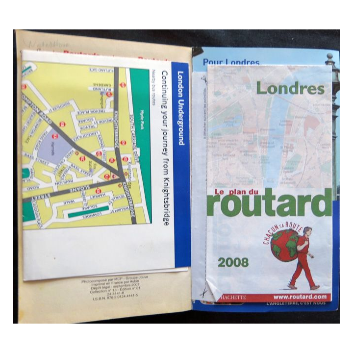 Le Guide du Routard - Londres 2008 avec plan aux éditions Hachette