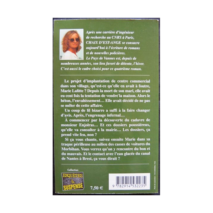 L'Ecluse de Malestroit écrit par Chaix d'Est-Ange aux éditions Alain Bargain