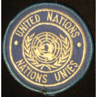 INSIGNE DE MANCHE UNITED NATIONS NATIONS UNIES