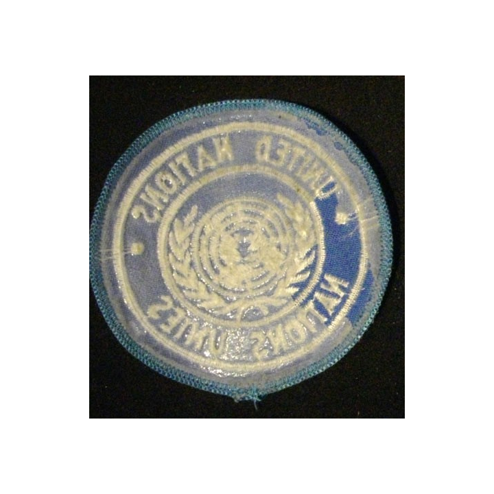 INSIGNE DE MANCHE UNITED NATIONS NATIONS UNIES