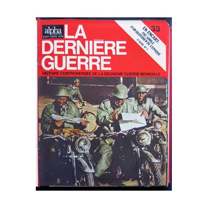 La dernière guerre N°2 de Eddy Bauer aux éditions Grange Batelière Paris