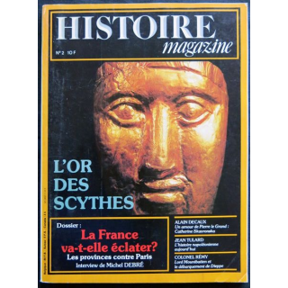 Histoire magazine N° 2 de Mars-Avril 1980 l'Or des Scythes