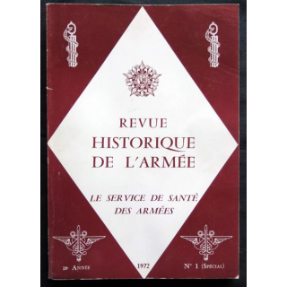 Revue historique des armées N° 1/Spécial 28° année (1972)