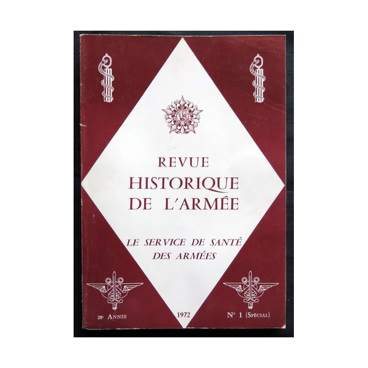Revue historique des armées N° 1/Spécial 28° année (1972)