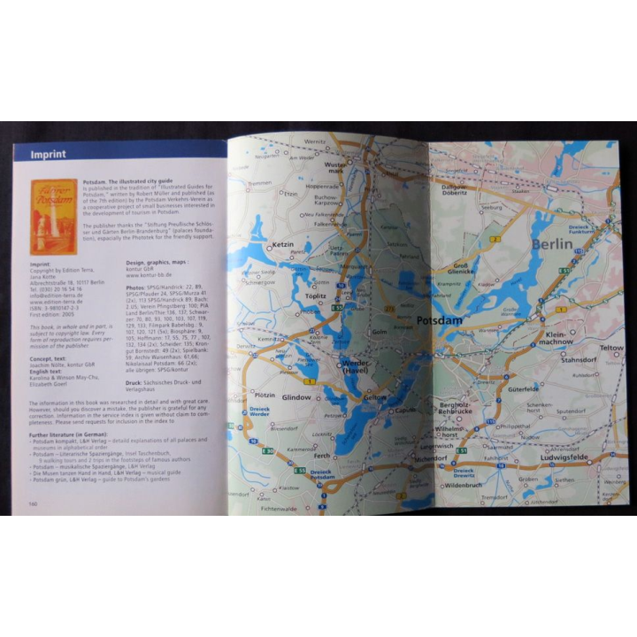 City Guide Potsdam (English version) aux éditions Terra