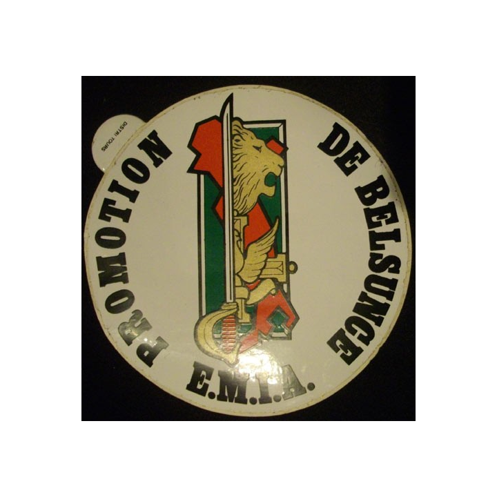 PROMOTION EMIA : AUTOCOLLANT PROMOTION DE BELSUNCE