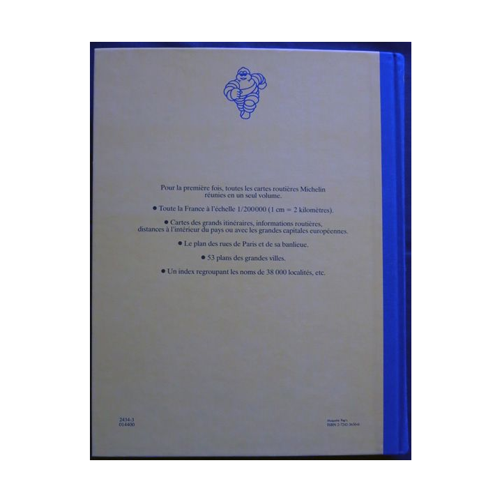 Atlas des routes de France Michelin aux éditions France Loisirs