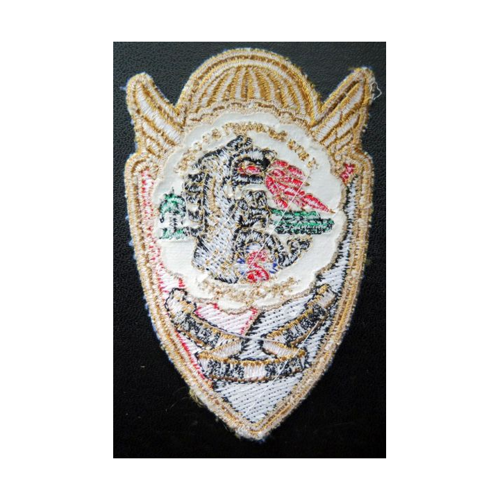 17° RGP : insigne tissu 11 x 7 cm de la 2° compagnie de combat du 17° RGP