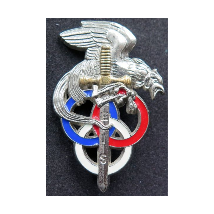 EIS : insigne de l'école interarmées des sports fabrication Delsart