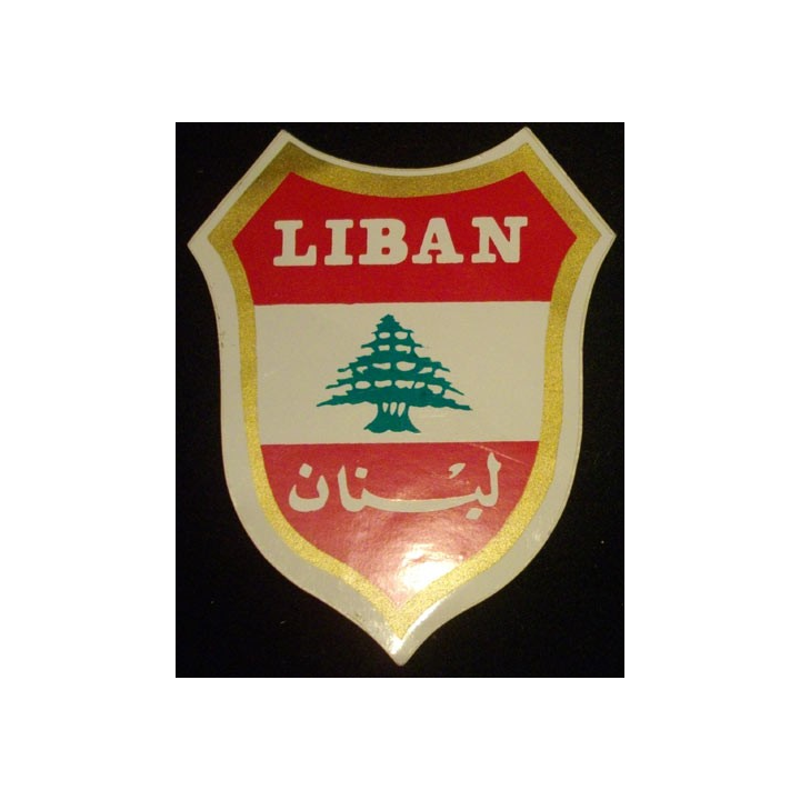 AUTOCOLLANT LIBAN