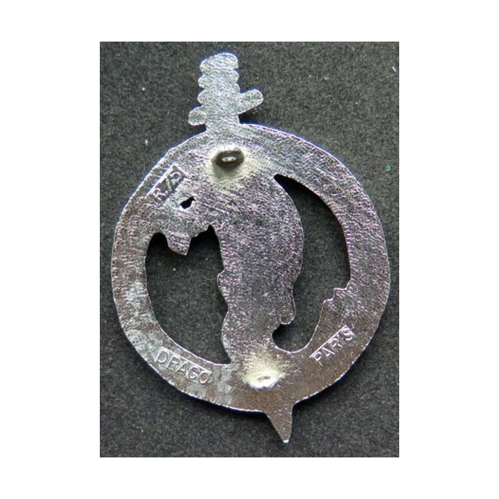  insigne de béret du commando LE LAI du 1° REC glaive dragon retirage