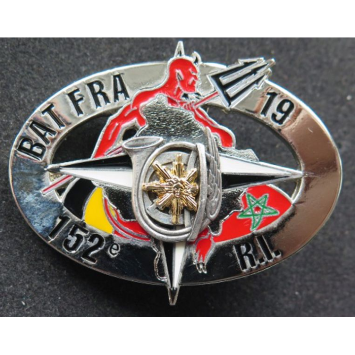 152° RI et  4° Chasseurs opération trident BAT FRA 19