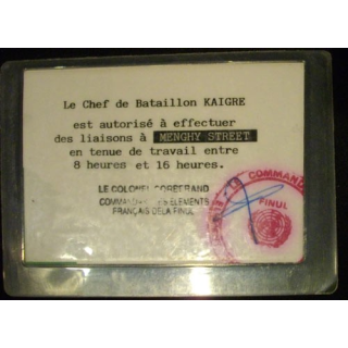 DOCUMENT DE LA FINUL