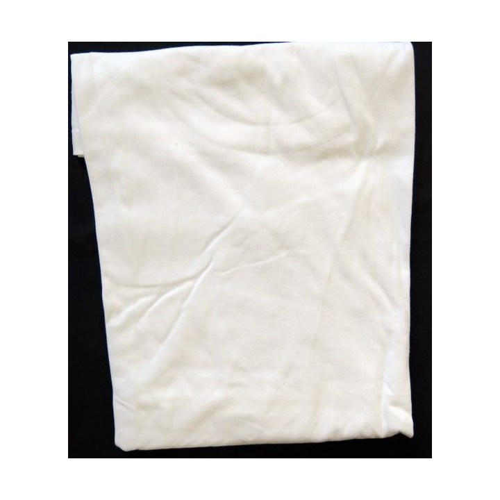 Tee shirt de sport de taille 112 (XL) blanc de fabrication Gilles 1998  logo