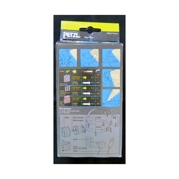 Frontale de marque Petzl type Zoom (Neuve dans son emballage)
