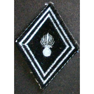LOSANGE DE BRAS MODÈLE 45 : RÉGIMENT DES TRANSMISSIONS TROUPE