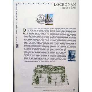 Document philatéliques officiels la poste Locronan Finistère