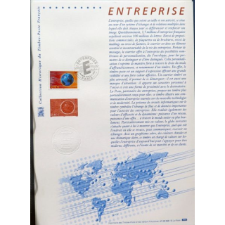 Document philatéliques officiels la Poste Entreprise