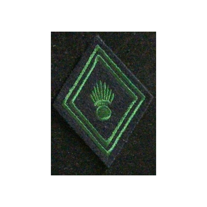 LOSANGE DE BRAS MODÈLE 45 : RÉGIMENT CHARS DE COMBAT TROUPE