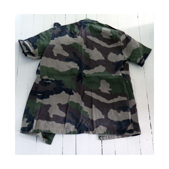 Chemisette de combat vert armé camouflée manche courte 39-40