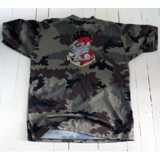 8° RPIMA : T shirt 2° Compagnie du 8° RPIMA camouflé taille XL 