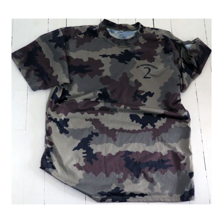 8° RPIMA : T shirt 2° Compagnie du 8° RPIMA camouflé taille XL 