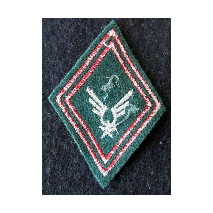 LOSANGE DE BRAS MODÈLE 45 : ALAT TRAIN S/OFF aviation légère de l'armée de terre,  sous-officier du Train