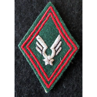 LOSANGE DE BRAS MODÈLE 45 : ALAT TRAIN OFF en cannetille aviation légère de l'armée de terre, officier du Train