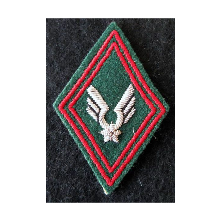 LOSANGE DE BRAS MODÈLE 45 : ALAT TRAIN OFF en cannetille aviation légère de l'armée de terre, officier du Train