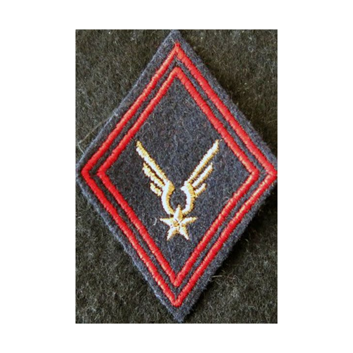 LOSANGE DE BRAS MODÈLE 45 : ALAT INF S/OFF aviation légère de l'armée de terre,  sous-officier de l'Infanterie
