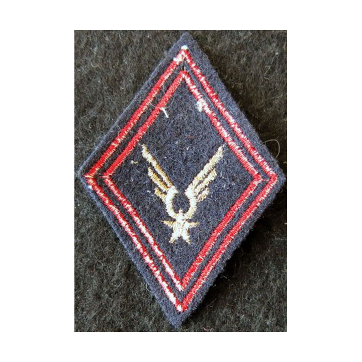 LOSANGE DE BRAS MODÈLE 45 : ALAT INF S/OFF aviation légère de l'armée de terre,  sous-officier de l'Infanterie