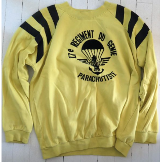 17° RGP : Sweet shirt 3° Compagnie du 17° RGP jaune taille 96