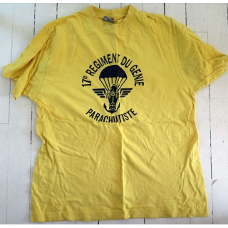 17° RGP : T shirt 3° Compagnie du 17° RGP jaune taille 96 Occasion