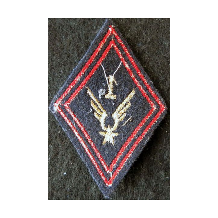 LOSANGE DE BRAS MODÈLE 45 : 1° GHL ALAT INF S/OFF aviation légère de l'armée de terre,  sous-officier de l'Infanterie