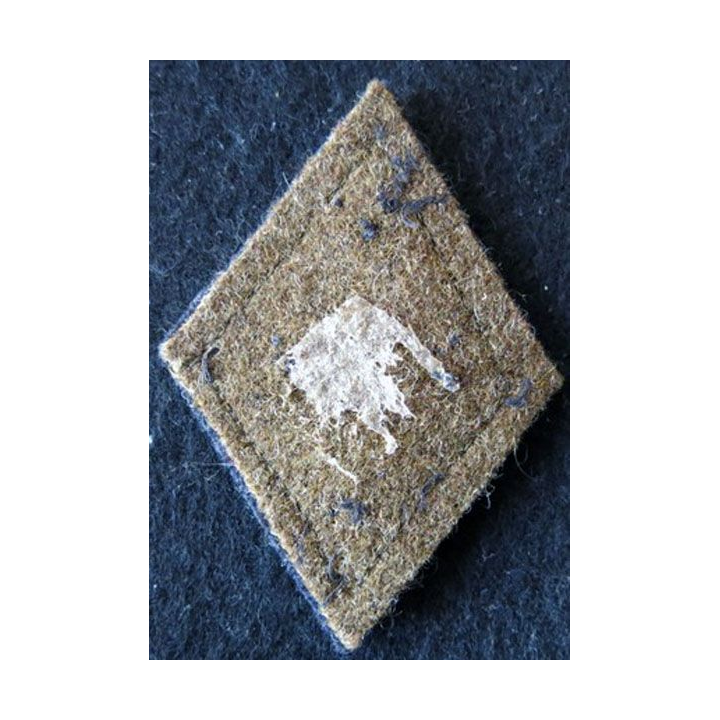 LOSANGE DE BRAS MODÈLE 45 : 1° GHL ALAT RCC S/OFF aviation légère de l'armée de terre,  sous-officier char de combat