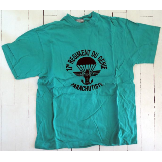 17° RGP : T shirt 4° Compagnie du 17° RGP vert taille 96