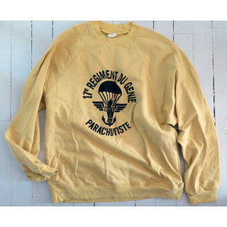 17° RGP : Sweet shirt 3° Compagnie du 17° RGP jaune taille 96
