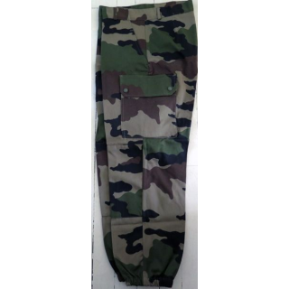 Pantalon treillis camouflé vert armé taille 84 M Seyntex 2000