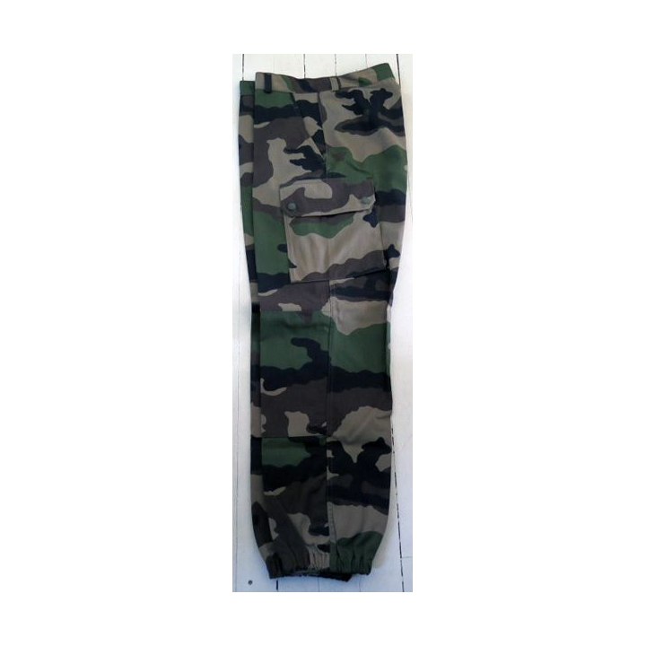 Pantalon de treillis camouflé vert armé taille 84 L  Paul Boye 2002 neuf