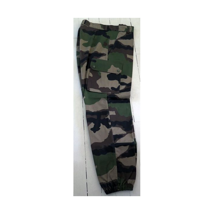 Pantalon de treillis camouflé vert armé taille 84 L  Paul Boye 2002 neuf