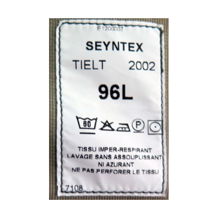 Parka imperméabilisée avec capuche taille 96 L Seyntex 2002 neuve
