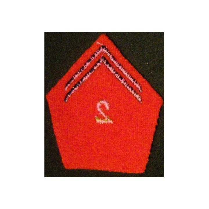 SOUTACHE 2°RÉGIMENT D'ARTILLERIE CADRE