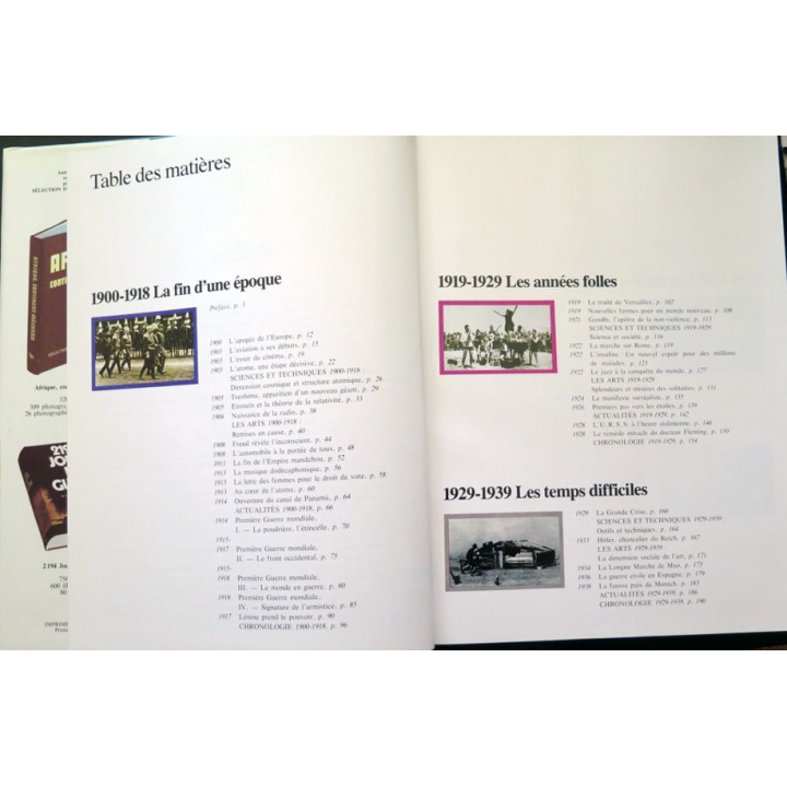 Livre Les Grands évènements du XX° siècle du Reader's Digest cartonné