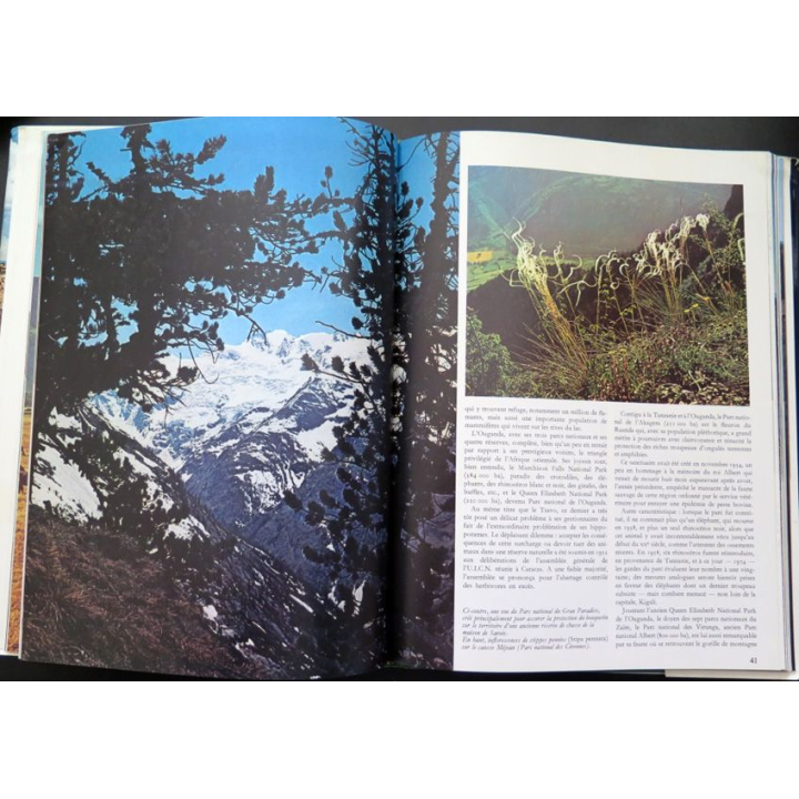 Livre Les parcs nationaux Editions Atlas cartonné