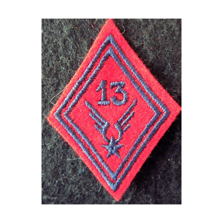 LOSANGE DE BRAS MODÈLE 45 : 13° GAOA ALAT (Artillerie) modèle troupe
