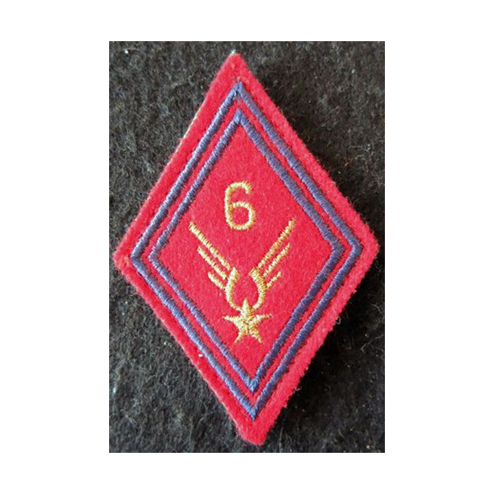 LOSANGE DE BRAS MODÈLE 45 : 6° RHC ALAT (Artillerie) modèle sous-officier