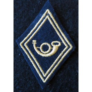 LOSANGE DE BRAS MODÈLE 45 : Troupe chasseurs (Alpins, à pied) hors unité (jonquille)