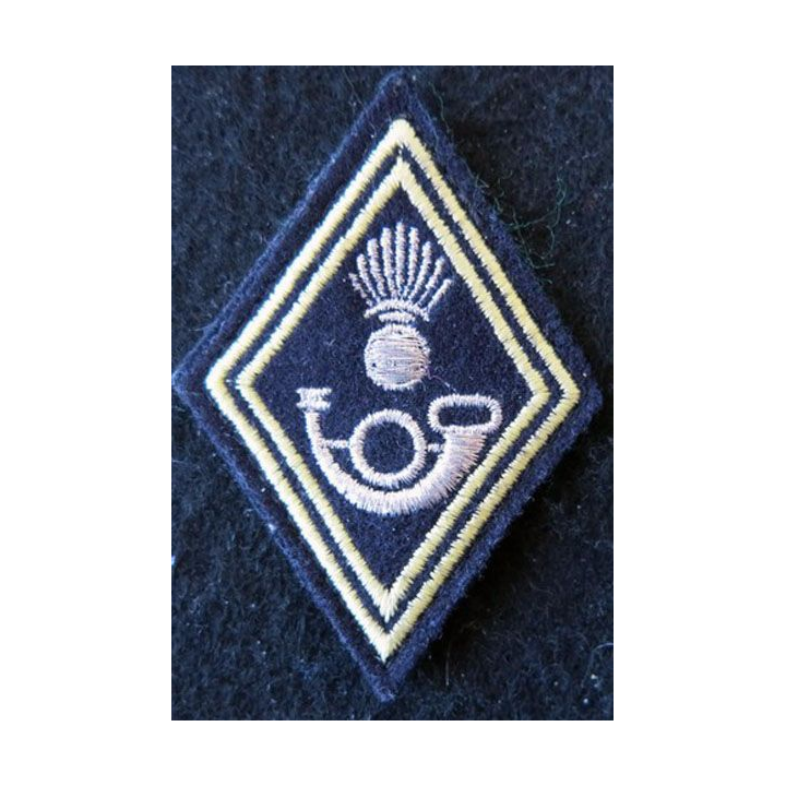 LOSANGE DE BRAS MODÈLE 45 : sous-officiers chasseurs (Alpins, à pied) Instruction