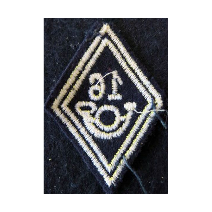 LOSANGE DE BRAS MODÈLE 45 : 16° BCP, 16° GC modèle Troupe chasseurs à pied ou mécanisé